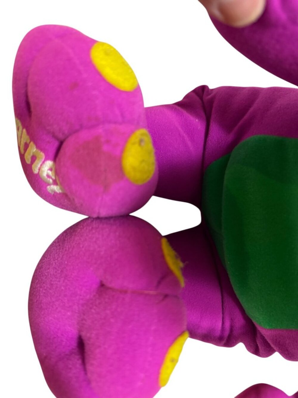 Talking Barney Dinosaur 1993 Tested Works Plush Toy - Picture 8 of 16